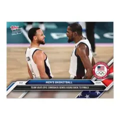 カリー　デュラント　2024 Olympic Games Topps now