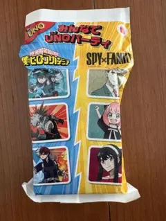 UNO マックハッピーセットおもちゃ 僕のヒーローアカデミア　スパイファミリー