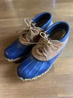 ⁠L.L.Bean ビーンブーツ ガムシューズ ネイビー US7 24〜24.5のサムネイル