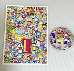 ドラえもん展　缶バッジ　ポストカードセット　村上隆