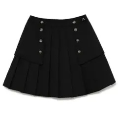andmary Chuchu flare mini skirt BLACK - メルカリ
