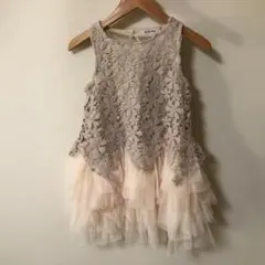 HE Hello Enjoy ノースリーブワンピース 120　ドレス　D919