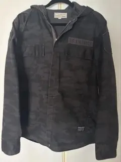 AVIREX アヴィレックス U.S. AIR FORCE 黒迷彩 パーカー L