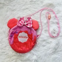 Disney　ミニーマウス　ショルダーポーチ　ぬいぐるみ