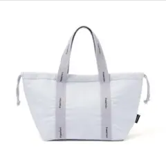 ロゴ 2WAY ランチバッグ ブルー 保温 保冷 お弁当 弁当袋のサムネイル
