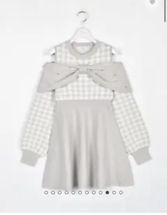 Momo様専用 evelyn リボンボレロワンピース - メルカリ
