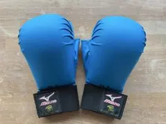 Mizuno 空手用拳サポーター 青 Mサイズ
