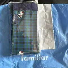 familiar Shupatto エコバッグ チェック柄Ｓサイズ