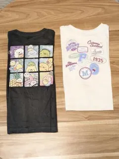 【子ども服】130cm　半袖　Tシャツ　すみっコぐらし　クロップド