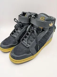 h*o様 展示品 27cm アディダス adidas ハイカット スニーカー 黒