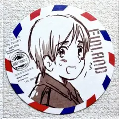 ヘタリア　アニメイト特典　まるかいて地球コースター　フィンランド