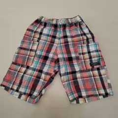 チェック柄 半ズボン