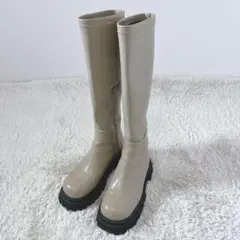 【人気】 アメリ AMERI ブーツ ロング シャークソール ストレッチのサムネイル