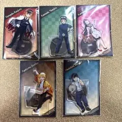 鬼滅の刃　SLぐんま　アクリルスタンド　煉獄杏寿郎　炭治郎　禰豆子　善逸　伊之助