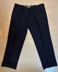 Scye スラックス ネイビー 紺