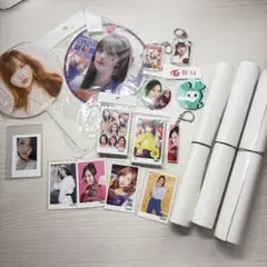TWICE グッズセット トレカ カード うちわ キーホルダー ポスター