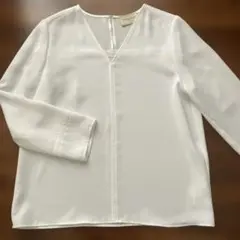 UNITED ARROWS ユナイテッドアローズ　長袖ブラウス　ホワイト