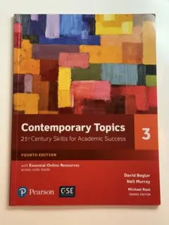 Contemporary Topics 3 Fourth Education
