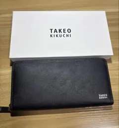 TAKEO KIKUCHI 長財布 ブラック 342022