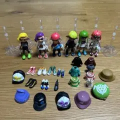 スプラトゥーン　きせかえギアコレクション　6体セット