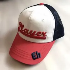 極美品☆Player 刺繍 ゴルフキャップ ゴルフウェア 帽子