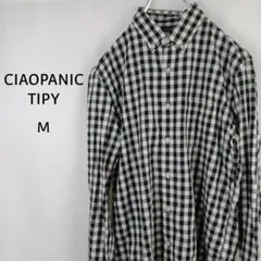 CIAOPANIC TYPY  シャンブレーツイルパターンシャツ　 M