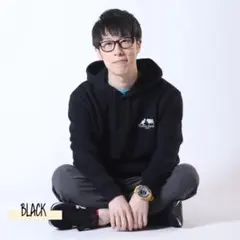 牛沢×KANGOL REWARD コラボ パーカー フーディ L ブラック 黒のサムネイル