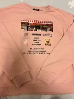 by LOVEITトレーナー ピンク 160