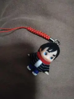 キューピーちゃんストラップ 赤いストラップ