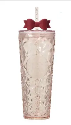 スターバックスホリデー2025コールドカップタンブラーリボン710ml