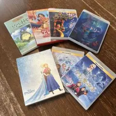 美品ディズニー アニメ DVD Blu-rayセット 6作品