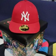 New Era ニューヨーク・ヤンキース キャップ 59FIFTY レッド
