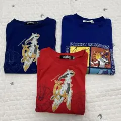 ポケモン Tシャツ 3枚セット　120センチ