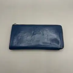 ‼️最終値下げ‼️‼️美品‼️ ヒロフHIROFU レザー 長財布　ダークブルー 最終値下げ‼️‼️美品‼️ ヒロフHIROFU レザー 長財布 ダーク