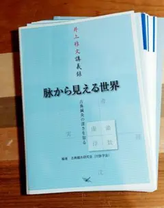 脉から見える世界―古典鍼灸の深さを知る 井上雅文講義録 脉から見える世界―古典鍼灸の深さを知る 井上雅文講義録 | 古典
