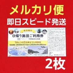 藤田観光 株主優待券2枚 箱根小湧園ユネッサン 下田海中水族館　F②のサムネイル