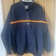 カオヨリナカミ×フリークスストア PIPING HALF ZIP SWEAT