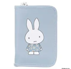 ミッフィー マルチポーチ マルチケース MIFFY BLUE FLOWER