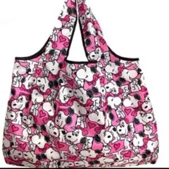 エコバッグ　スヌーピー　大容量