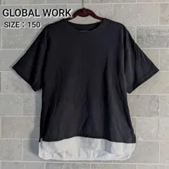 GLOBAL WORK グローバルワーク★重ね着風 Tシャツ ジュニア 150のサムネイル