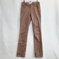 C-SEVENTEEN♦︎カラーパンツ 27 ピンク スキニー ストレッチ