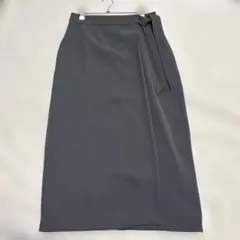NATURAL BEAUTY BASIC フレアスカート　グレー　Sのサムネイル
