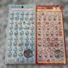 ボンボンドロップシール　ハンギョドン、キティー セット