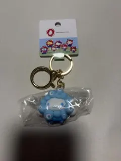 サンリオ ミャクミャクなりきり立体マスコットカラーキーホルダー　シナモロール