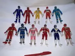 ライブマン ソフビ フィギュア レトロ 昭和 10体セット - メルカリ