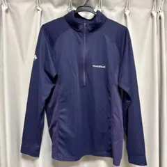 mont-bell クール ロングスリーブジップシャツ レディースMサイズ