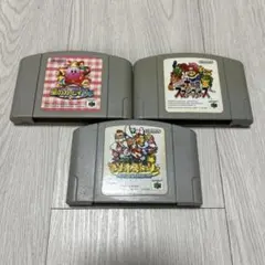 【動作確認済】NINTENDO64 ソフト 3本セット