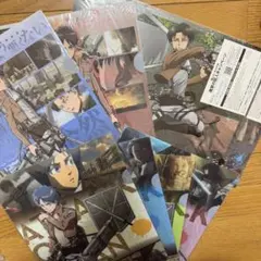 進撃の巨人 A4クリアファイル 8枚セット