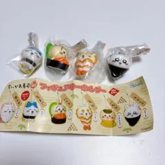 【匿名配送】ちいかわ寿司 フィギュアガチャハチワレ うさぎ シーサー モモンガ