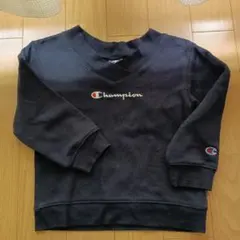 Champion 紺 Vネック トレーナー 120cm